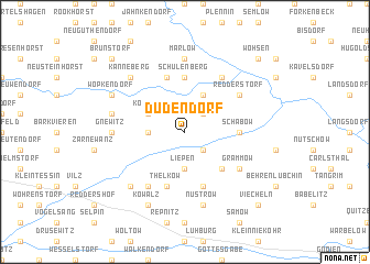 map of Dudendorf