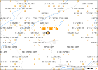 map of Dudenrod