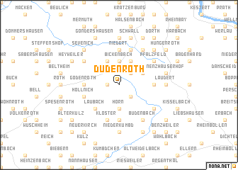 map of Dudenroth