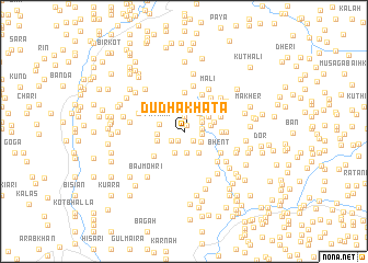 map of Dudhakhata