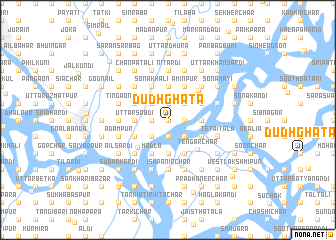 map of Dudhghāta