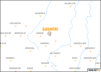 map of Dudhnai