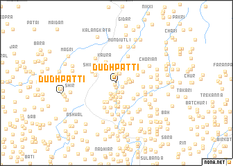 map of Dudhpatti