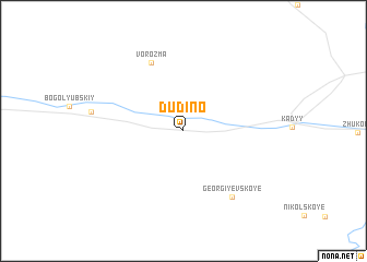 map of Dudino