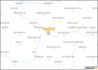 map of Dudka