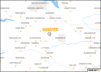 map of Dudkino