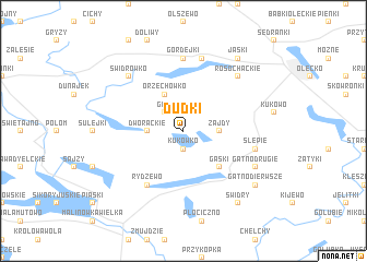 map of Dudki