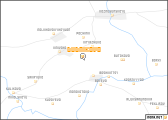 map of Dudnikovo