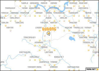 map of Ðu Ðồng