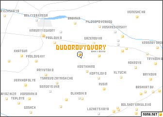 map of Dudorovy Dvory