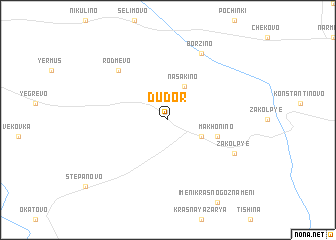 map of Dudor