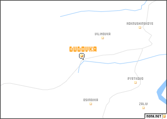map of Dudovka