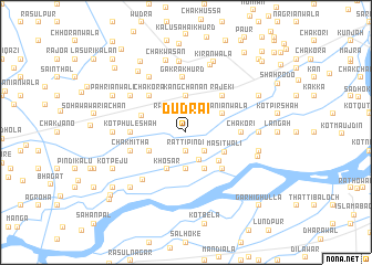 map of Dudrai