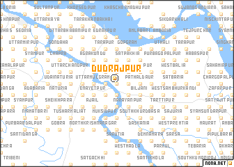 map of Dudrājpur