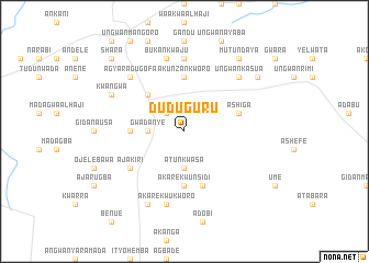 map of Duduguru