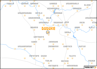 map of Duduke