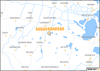 map of Duduksampean