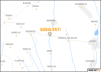 map of Duduleşti