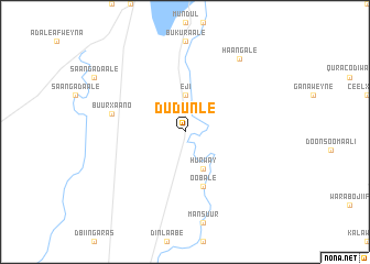 map of Dudunle