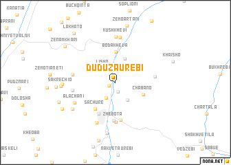 map of Duduzaurebi