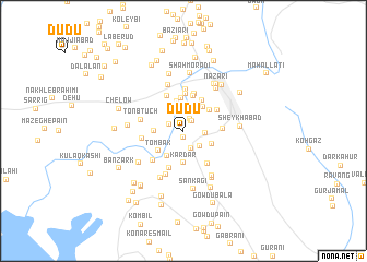 map of Dūdū