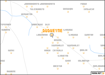 map of Dudweyne