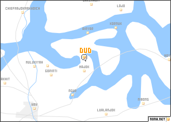 map of Dūd