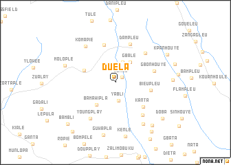 map of Duela