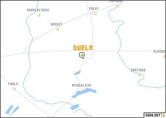 map of Duelm