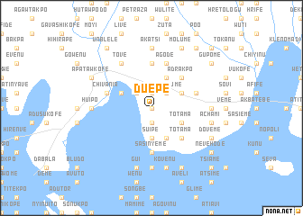 map of Duepe