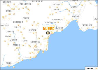 map of Duero