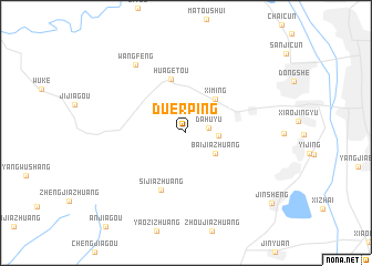 map of Du\