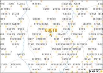 map of Duetu