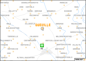 map of Dueville