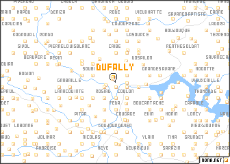 map of Dufally