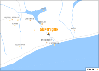 map of Dufayqah