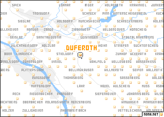 map of Düferoth