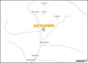 map of Duff Dunbar