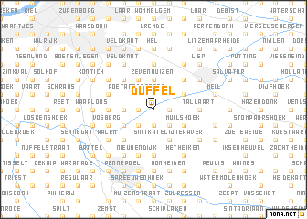 map of Duffel