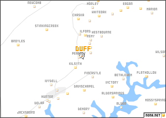 map of Duff