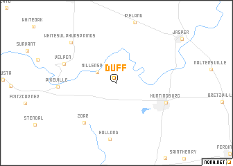 map of Duff