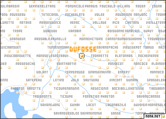 map of Du Fossé