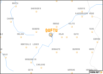 map of Duftu