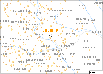 map of Duga Niva