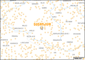 map of Duga Njiva