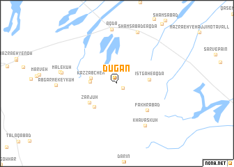 map of Dūgan