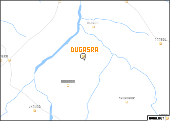 map of Dugāsra