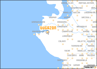 map of Dugazon