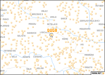 map of Duga