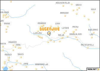 map of Duge Njive